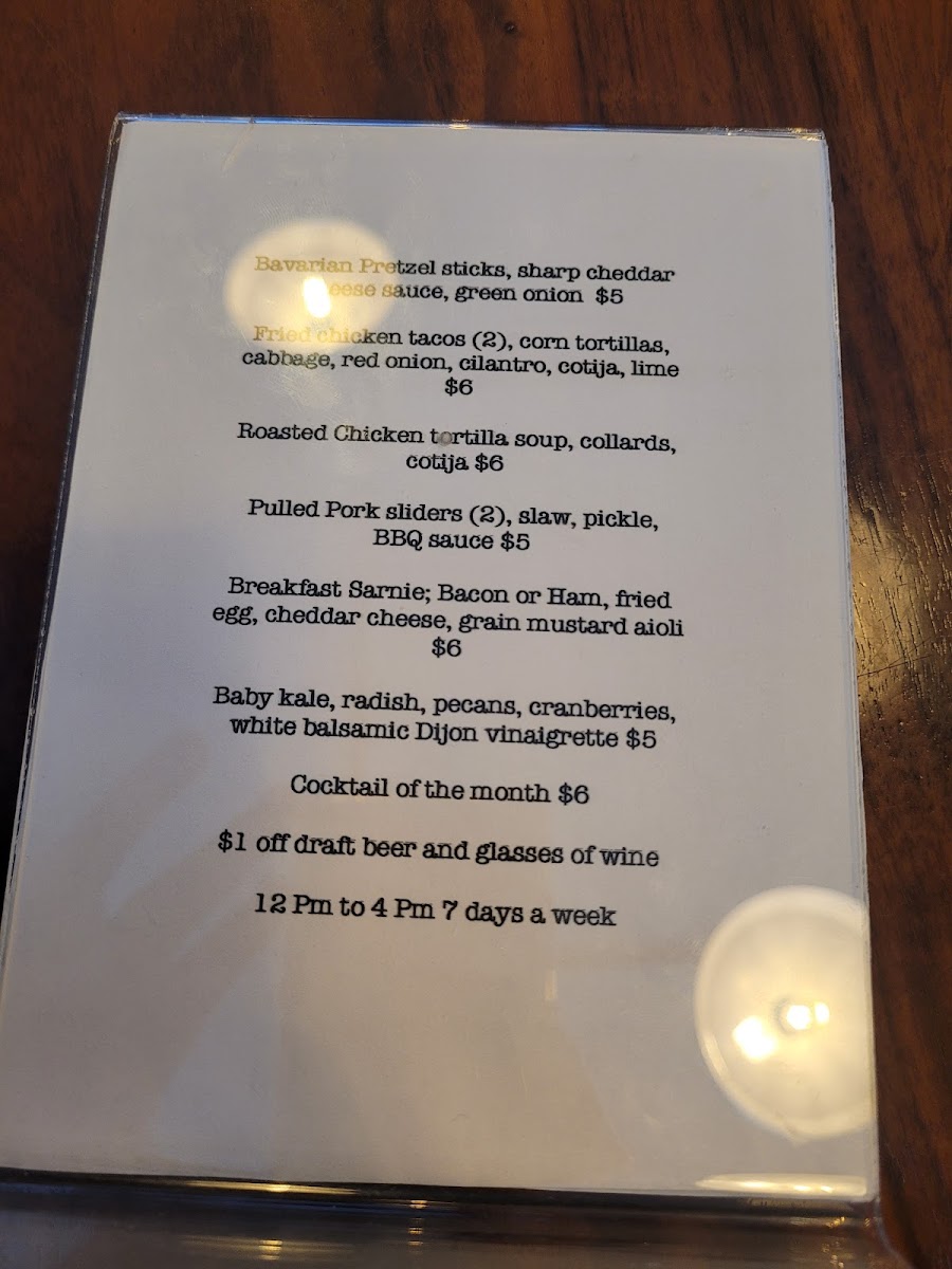 Menu - Bird & Rye photo 9